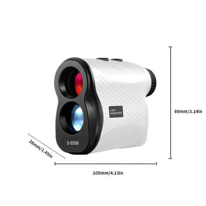 New! Golf Laser Rangefinder Golf Hunting, Portable Lightweight 6X Flaglock