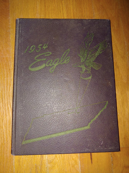 Vintage 1954 TN Polytechnic Institute Cookeville TN Eagle Yearbook Annual