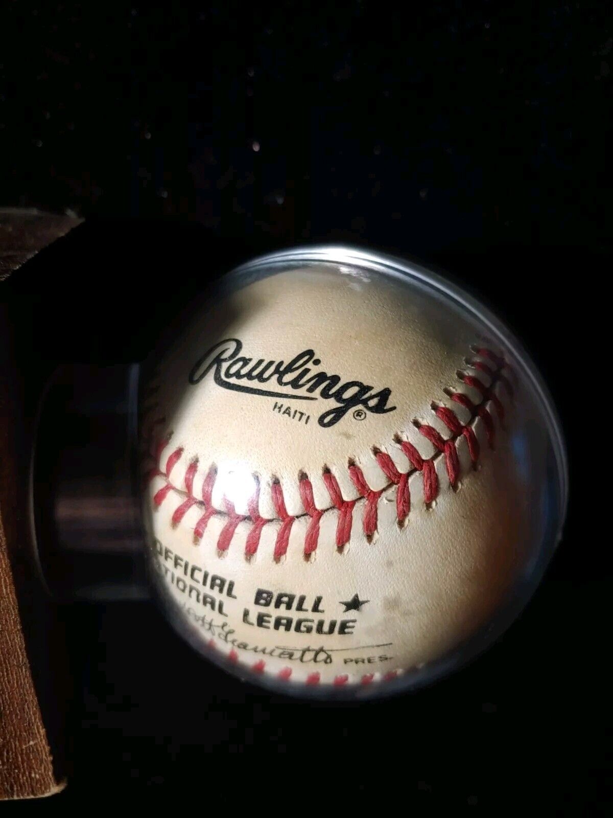 Mike Schmidt Autographed MLB NL Rawlings Baseball HOF Sealed