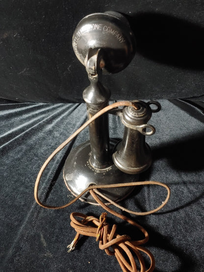 Vintage Western Electric American Bell Candlestick Telephone Phone