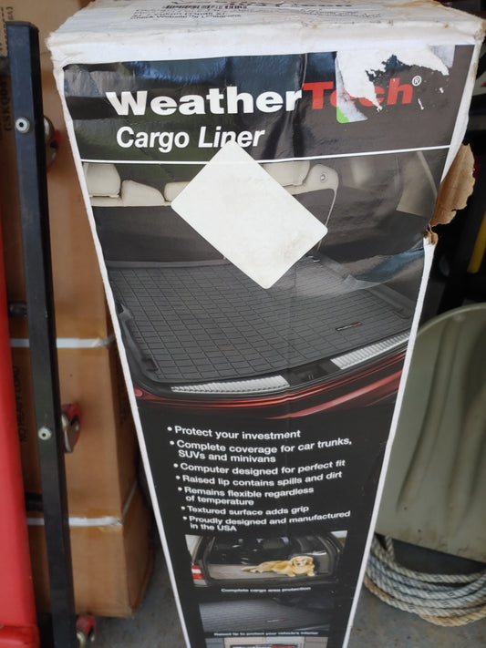 NEW! WeatherTech 40311 Cargo Liner Blk for 2007-14 Cadillac Escalade ESV...