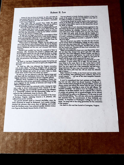 Civil War Photo Currency Reproduction 14x11 Matted Sealed