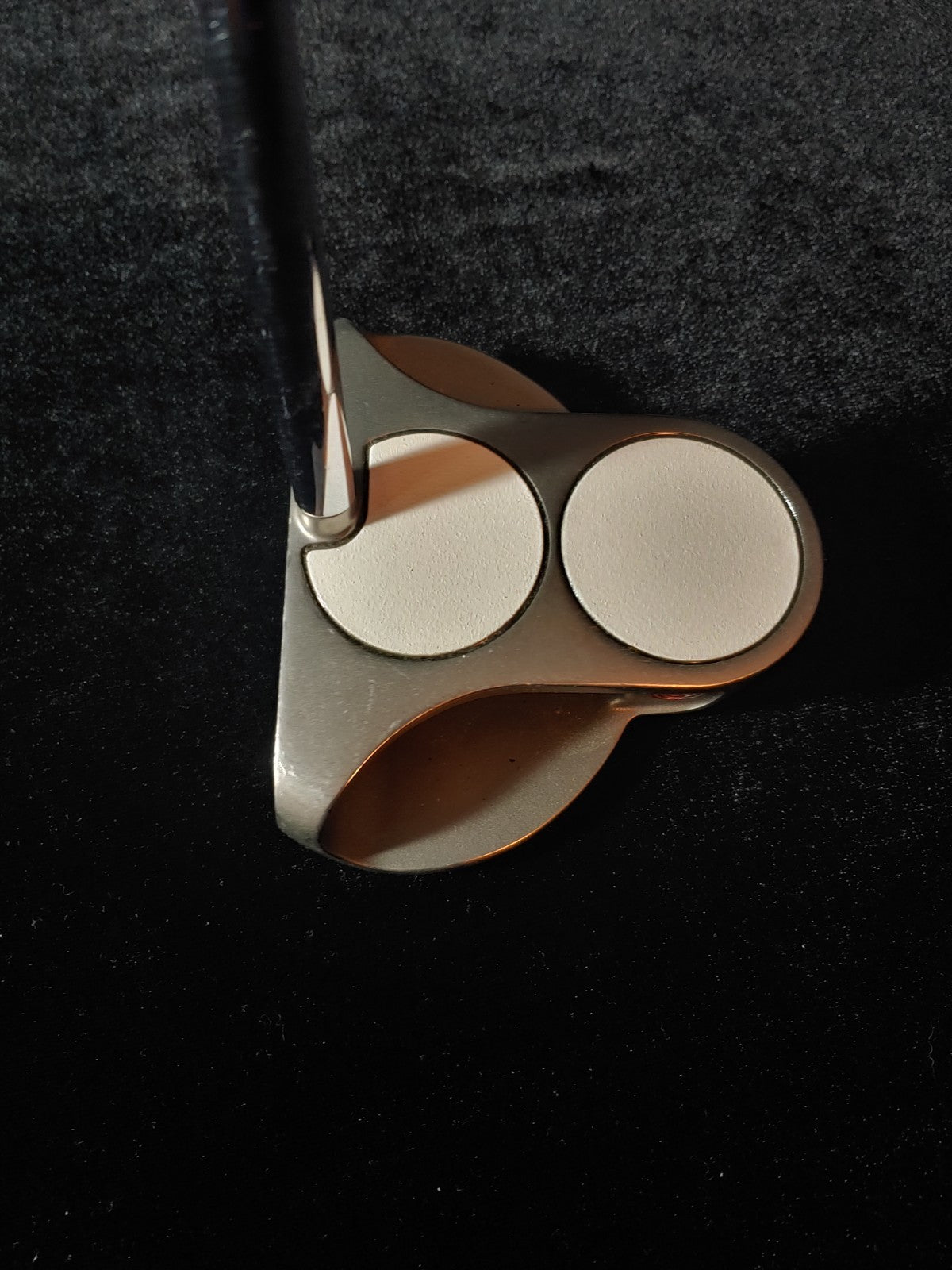 LH Odyssey White Hot 2-Ball Putter New Super Stroke Grip 34.5”