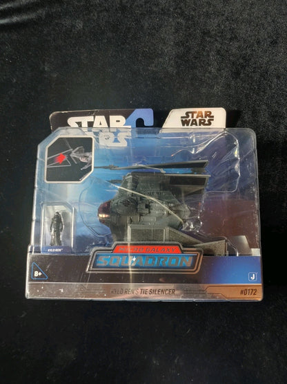 NEW! Star Wars Micro Galaxy Squadron Series 8 #0172 Kylo Ren's Tie Silencer