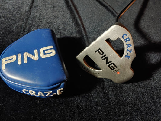 REDUCED! Ping G2i Craz-E Putter Red Dot 35 Inches Right-Handed