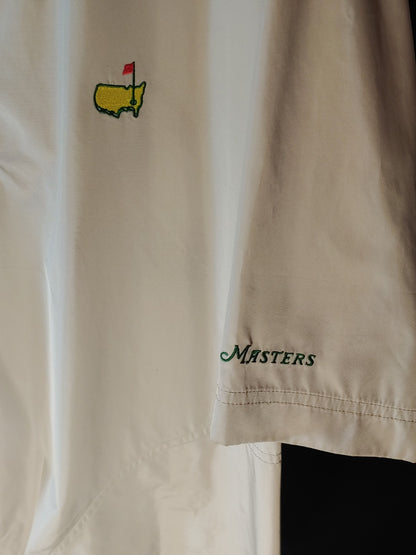 Augusta Masters Collection Beige XL 1/2 Sleeve Water & Wind Resistant Jacket