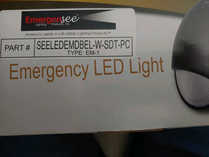 Architectural Indoor/Outdoor Emergency 2-LED Light Rechargeable All Weather