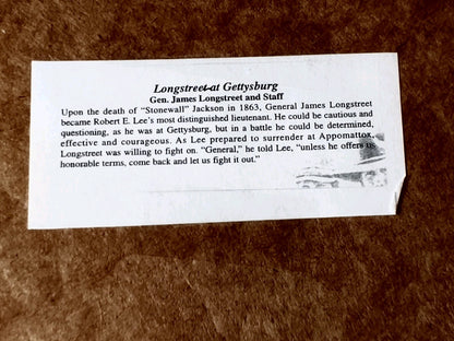 Civil War Color Photo Currency Reproduction 14x11 Matted Sealed