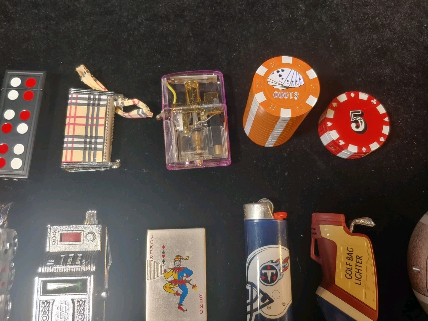 Novelty Used Butane Lighter Lot Untested Great Condition