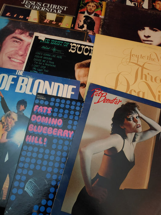 Vintage Record LP Vinyl Collection Country Rock Gospel Pop Historical