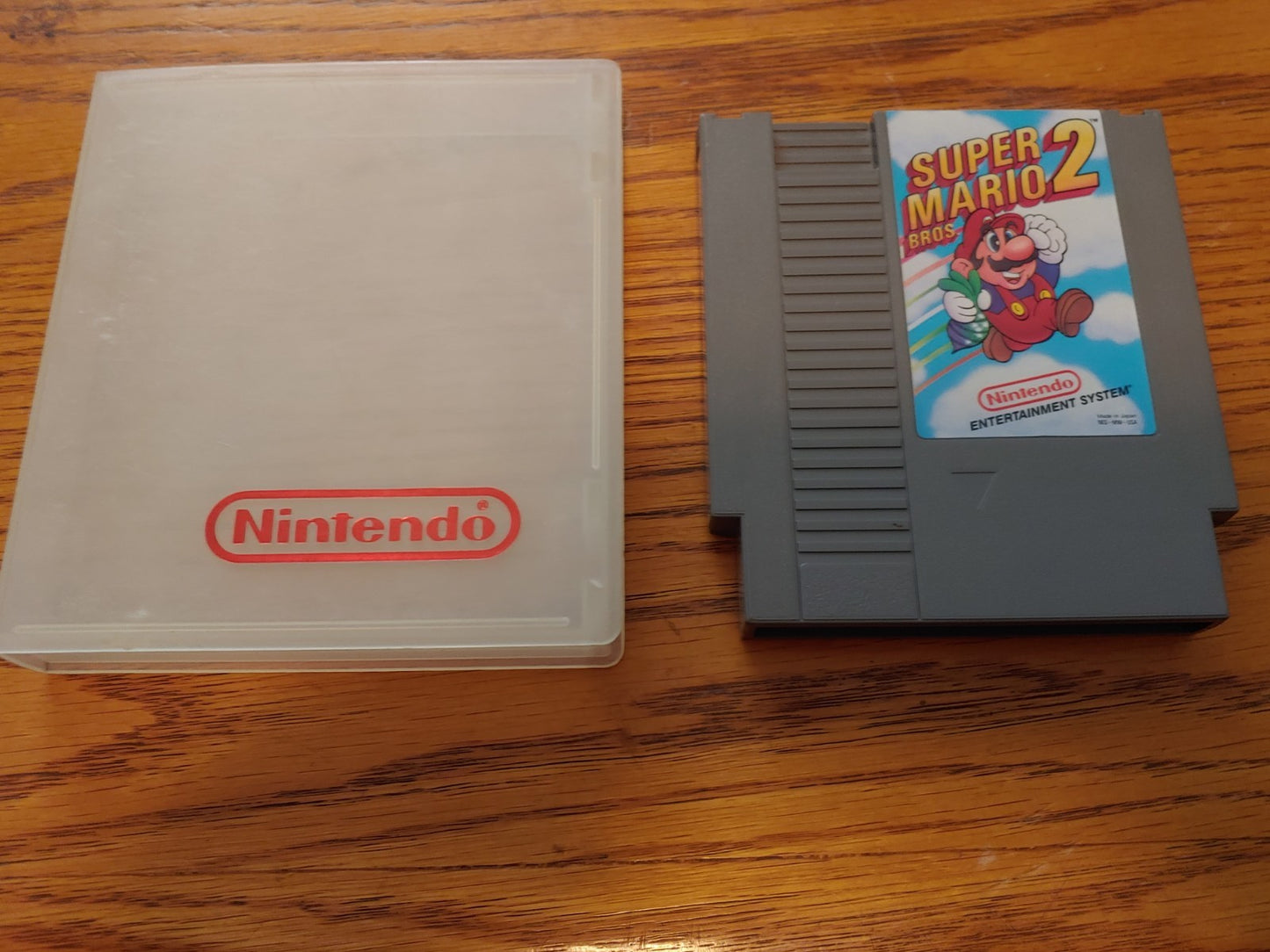 Super Mario 2 NES 1985 Video Game Cartridge Great Condition w/Original Case