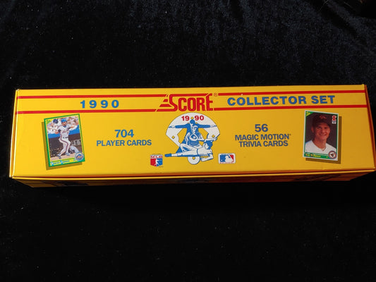 NEW! 1990 Score MLB Baseball Collector Set 704 Player Cards Factory Sealed