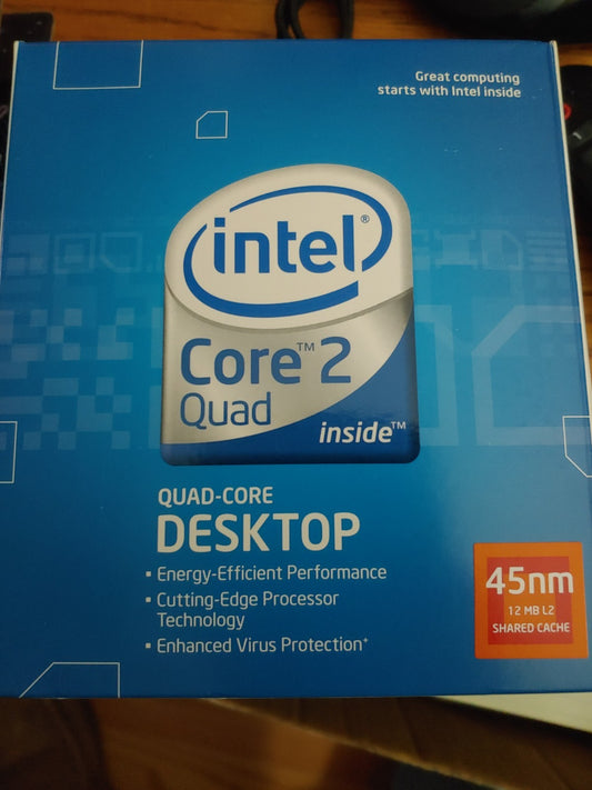 NEW! Intel Core 2 Quad Q9650 - Core 45nm Core 3.0 GHz LGA 775
