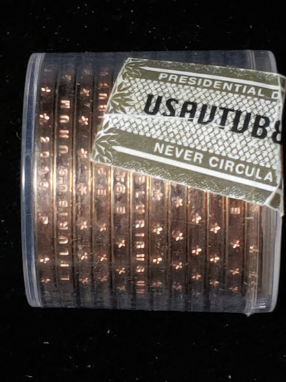 2016-P RONALD REAGAN  12 COIN SEALED ROLL PRESIDENTIAL DOLLAR COINS UNCIRCULATED