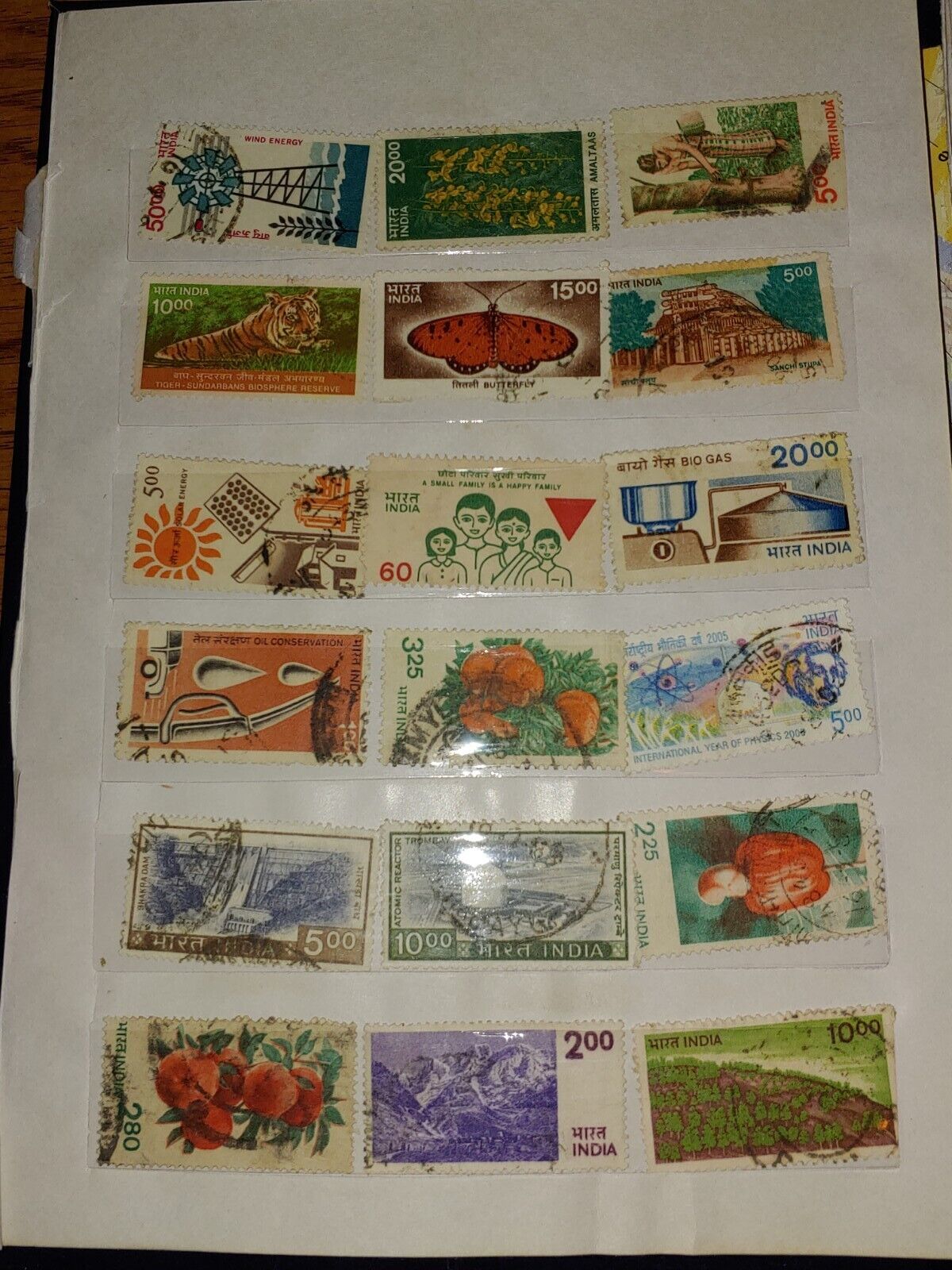 Foreign Stamp lot India Shri Lanka Pakistan Nepal Bangledesh