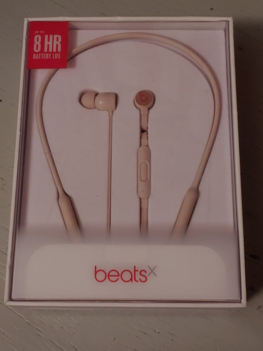 NEW! Beats X Wireless Earphones Matte Gold 2018 A1763 Parts