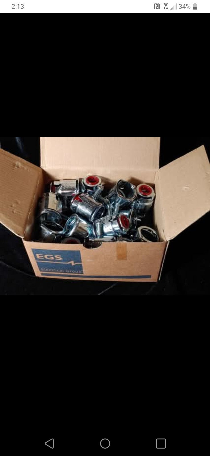 EGS AMC-75 SPEED-LOCK STEEL BOX CONNECTORS 3/4" 25/Box