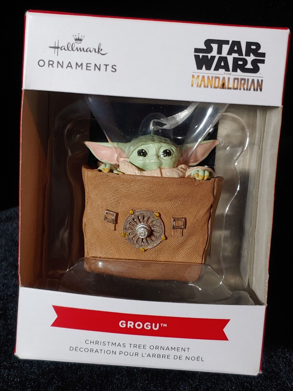 Hallmark Christmas Ornament Star Wars Mandalorian GROGU Child In Bag 2022