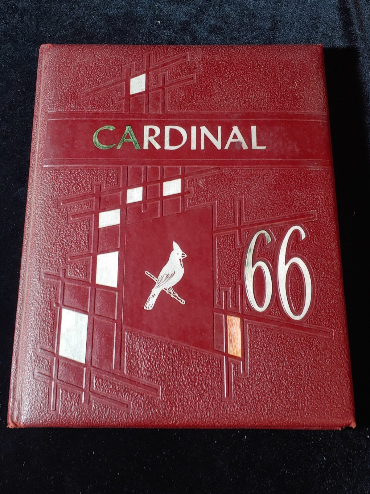 Vintage 1966 Adairville High The Cardinal Annual Yearbook Clean