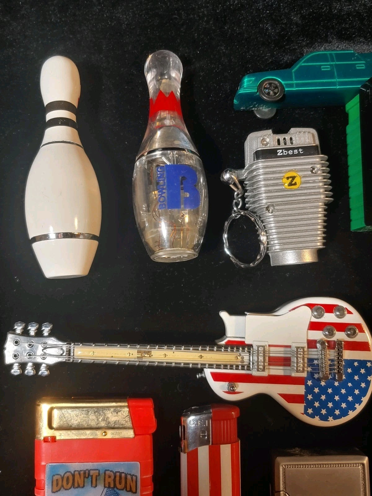 Novelty Used Butane Lighter Lot Untested Great Condition