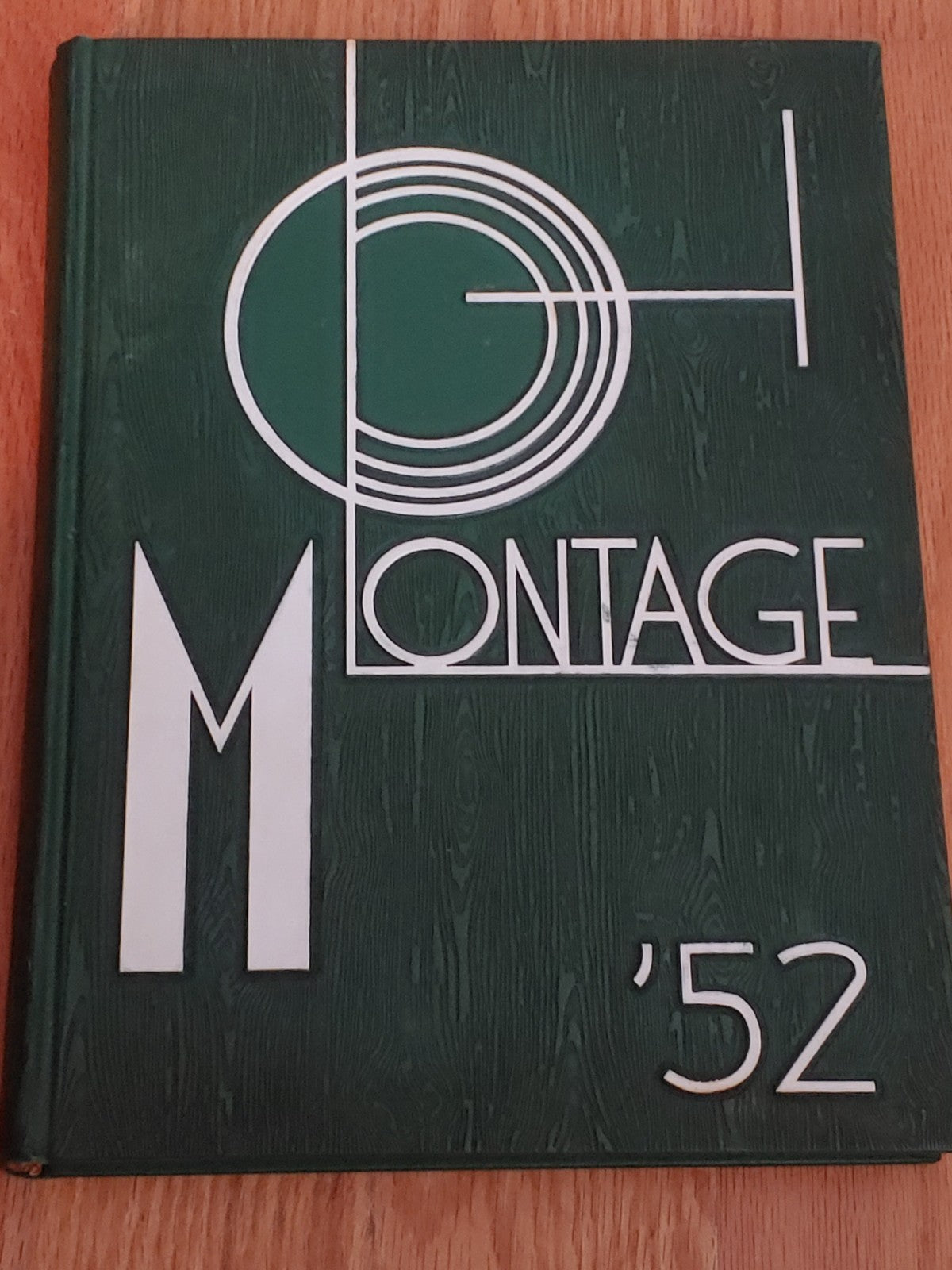 Vintage 1952 Alabama College Montage Yearbook Annual