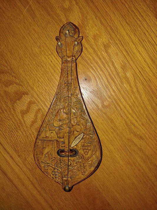 Bouzouki Wooden Handmade Music Box