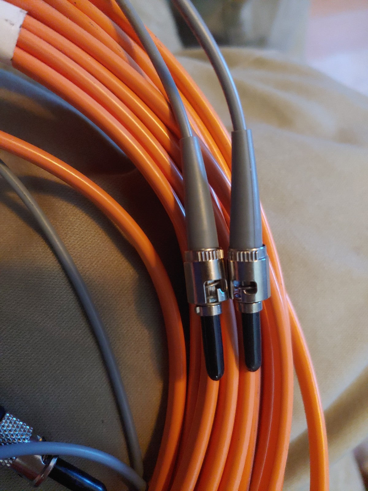 AT&T Western Electric Lightguide 1861APP Fiber Optic Cable 2 Qty