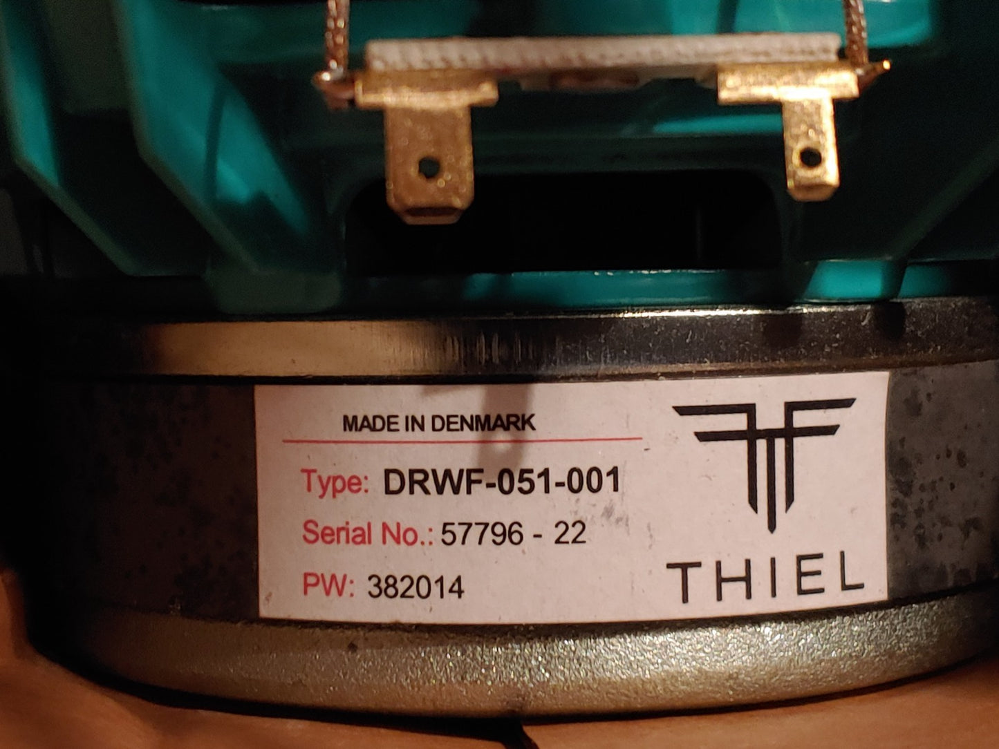 Reduced! Thiel Scanspeak Speaker DRWF-051-001 mid low 7" Woofer 4 Ohms