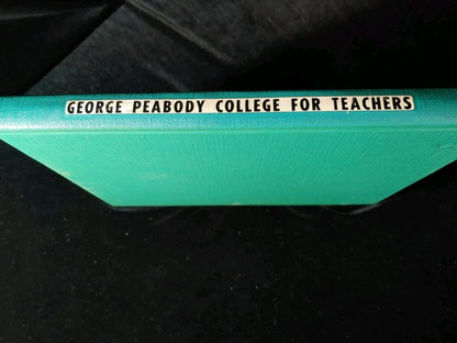 REDUCED! Vintage 1956 Yearbook George Peabody College for Teachers The Pillar