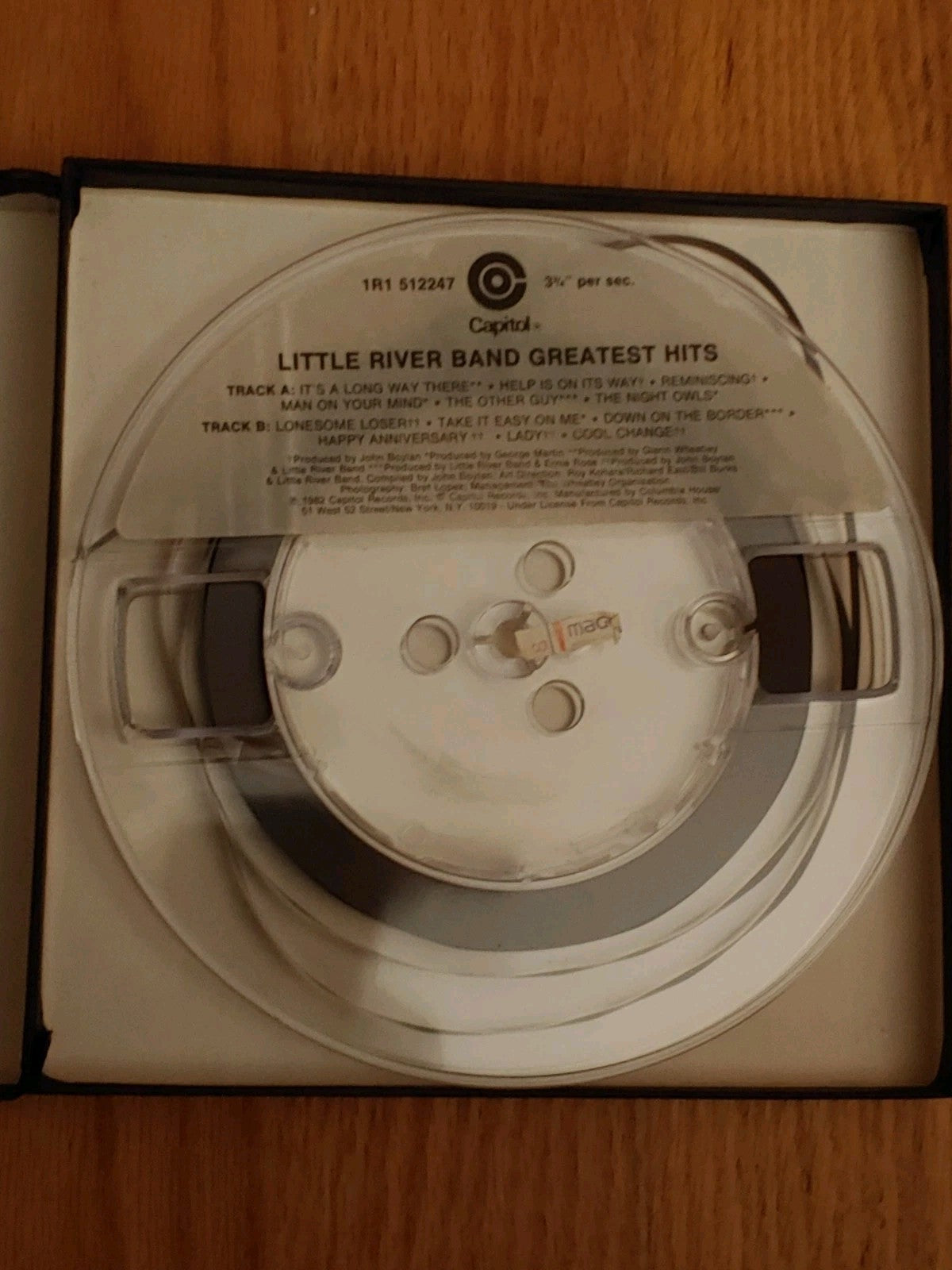 LITTLE RIVER BAND GREATEST HITS 1982 Reel - Reel 7" 4 Track 3 3/4 LOW PRODUCTION