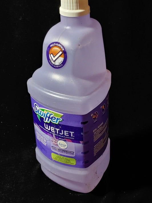 Swiffer WetJet Floor Cleaner Solution Refill, Lavender Scent, 84.4 fl oz