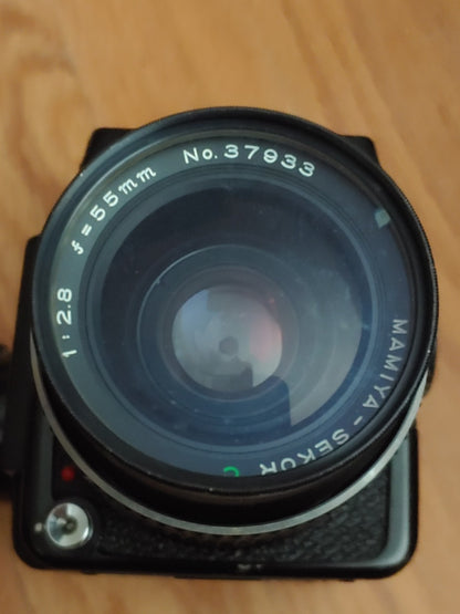 Mamiya 645J w/55mm Lens Excellent Condition