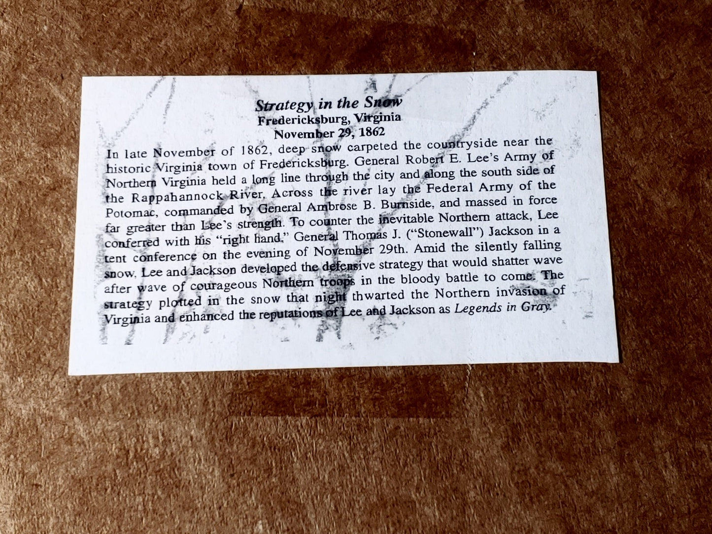 Civil War Color Photo Currency Reproduction 14x11 Matted Sealed