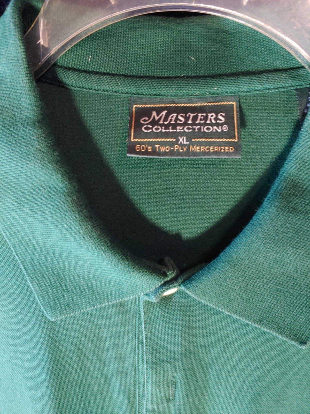 Augusta Masters Collection Dark Green XL Short Sleeve Polo Peter Millar
