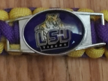 Paracord Survival Bracelets Sports Bracelet NCAA NHL NFL 9'