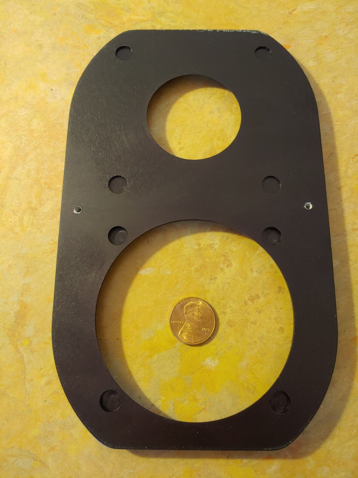 NEW! Thiel Speaker TC1 Mid/Tw Trim Plate Blk 7.5" Height