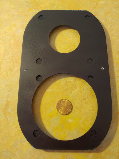 NEW! Thiel Speaker TC1 Mid/Tw Trim Plate Blk 7.5" Height