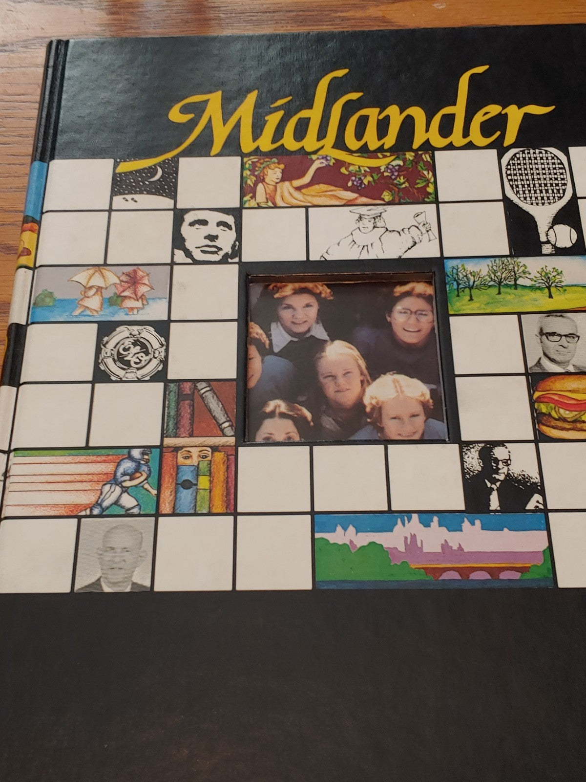 Vintage 1979 MTSU Midlander Annual Yearbook Clean