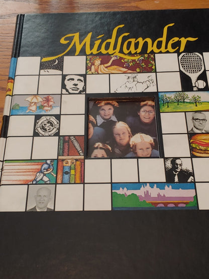 Vintage 1979 MTSU Midlander Annual Yearbook Clean