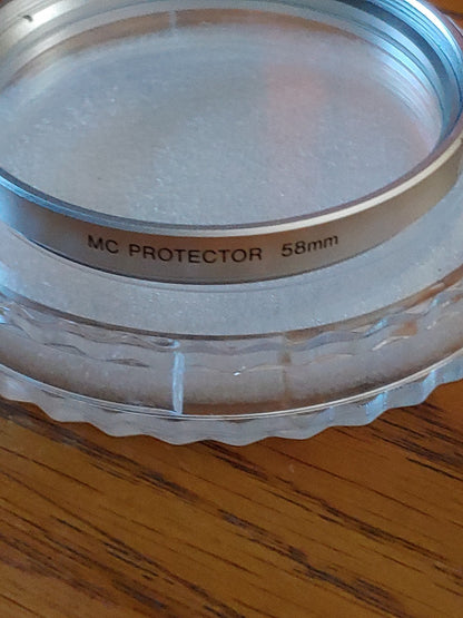 Sony 58mm Original OEM MC Protector Lens Filter Japan Protection Genuine 58 mm