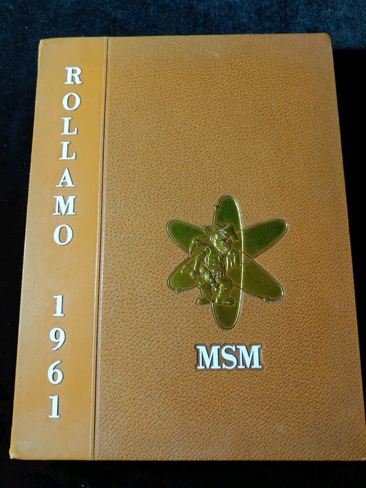 Vintage 1961 Rollamo Missouri School of Mines & Metallurgy Yearbook