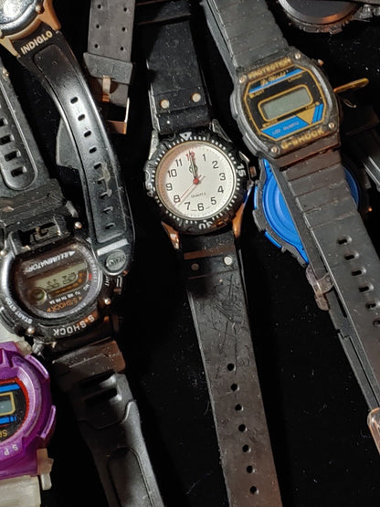 Men Women Sports Watch lot Wristwatch not tested parts