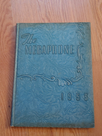 Vintage 1953 Central High School Megaphone Nashville TN Yearbook Annual