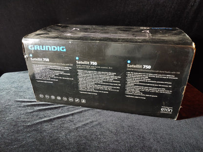 Grundig SATELLIT 750 AM/FM-/SW/AW BAND RADIO Single Side Band W/Original Box