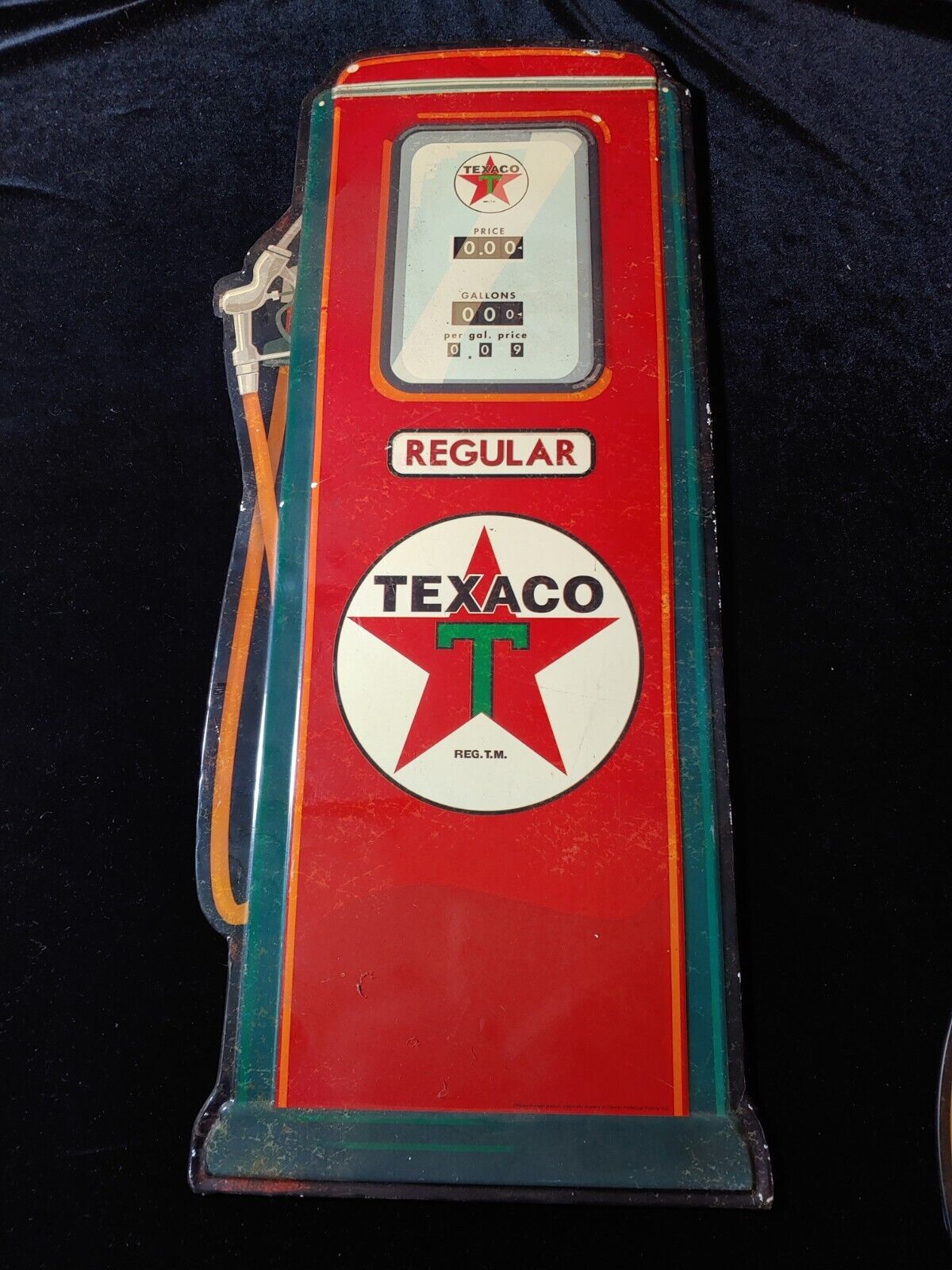 Gulf Shell Texaco 3 Gas Service Station Metal Signs