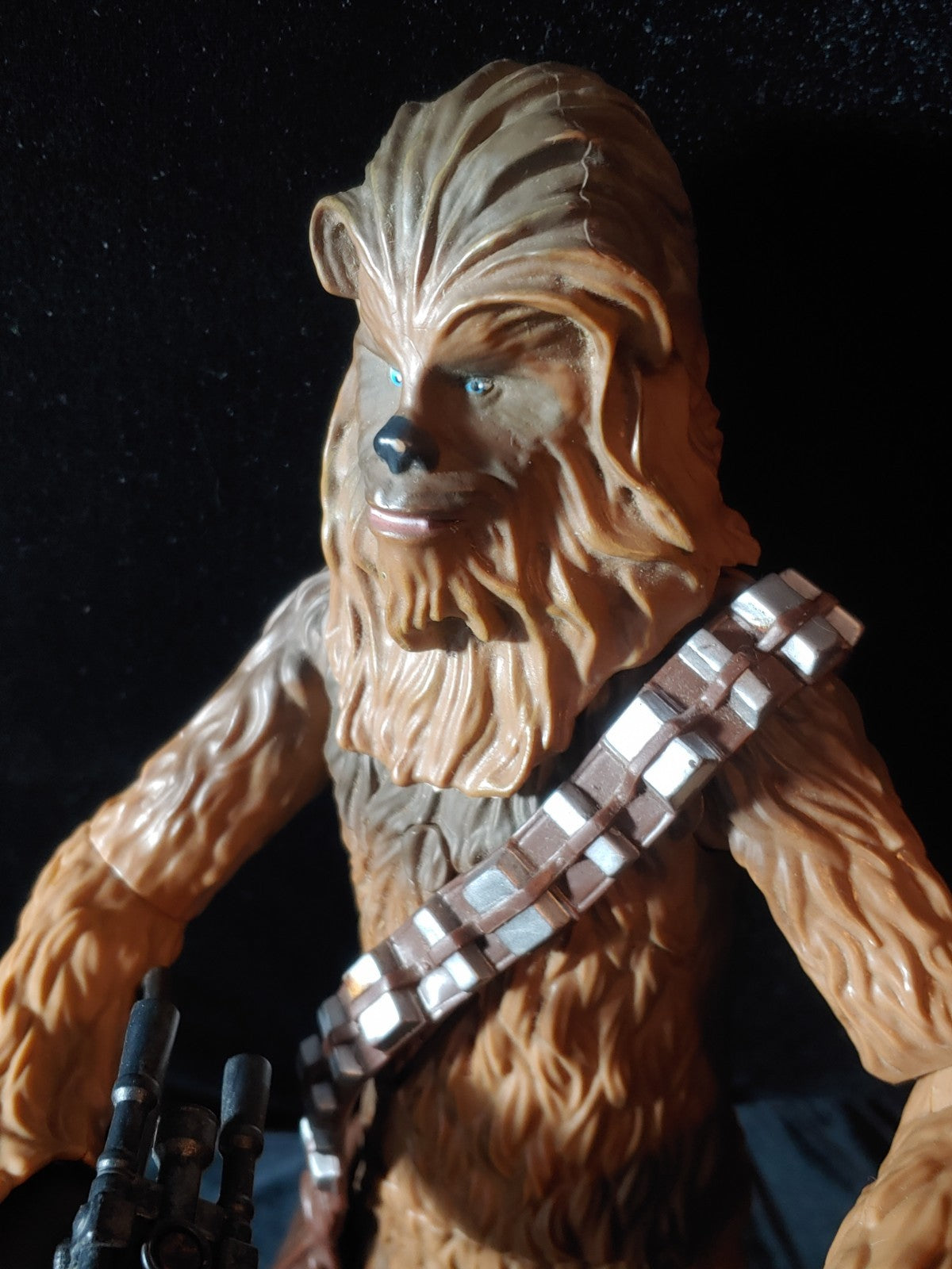 CHEWBACCA TALKING ACTION FIGURE DISNEY STORE RARE 2014 STAR WARS 15"