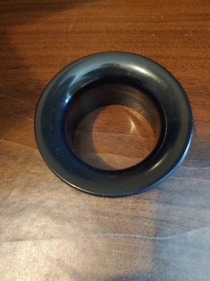 THIEL SPEAKER CABINET BLACK  PORT TUBE FLANGE FLARED END - 2" x 2"