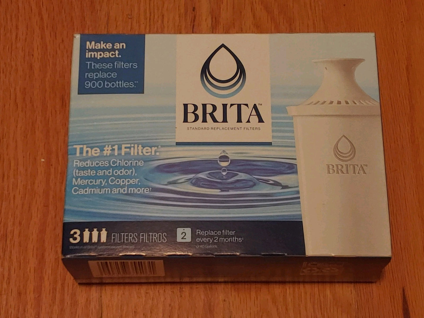 Brita Water Filter Pitcher Filters Individually Sealed