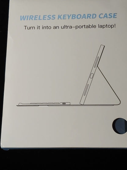 REDUCED! Hamile iPad 10th Generation Case 2022 with Keyboard BLUE