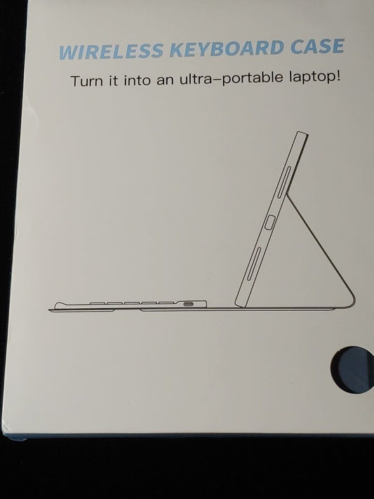 REDUCED! Hamile iPad 10th Generation Case 2022 with Keyboard BLUE